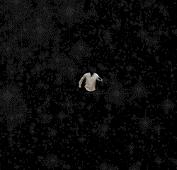 shirt dancing on the universe